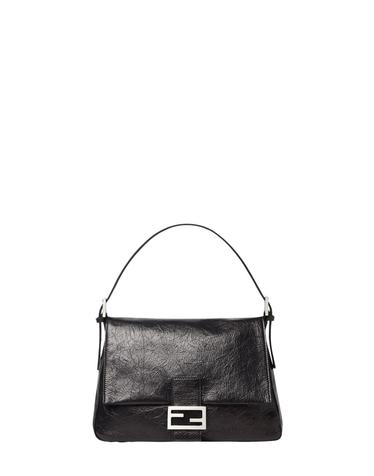 [해외직구] 26FW Fendi Niki 블랙 숄더 백 with Cass앤re Plate on the 프론트 앤 체인 H앤les in 레더 for 여성 8BR851B14MF0QA1 TP582232088