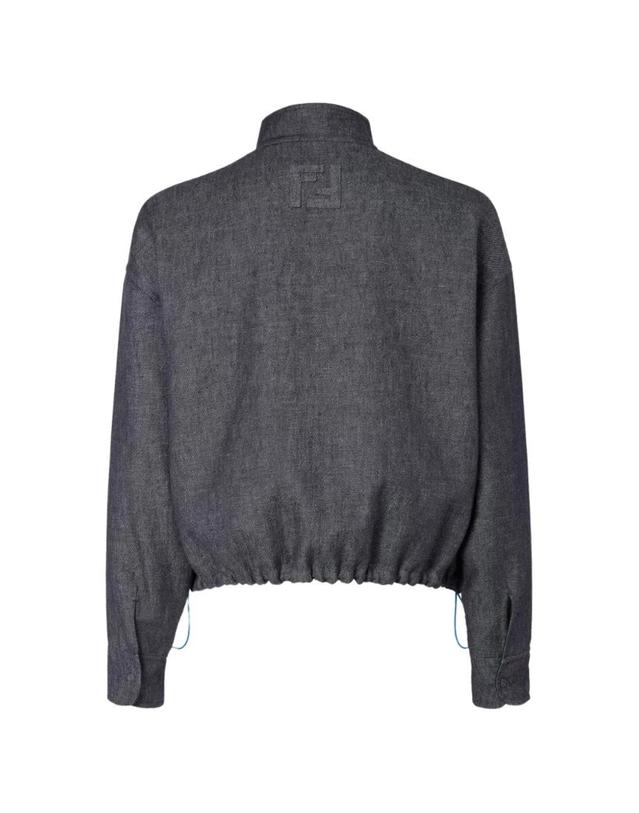 펜디 [해외직구] 26 FW 펜디 리버서블 집업 재킷 FW1433AYUD TP455832253 착용컷