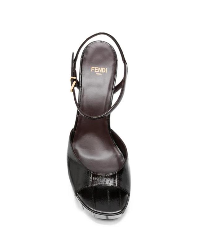 펜디 [해외직구] 26 FW 펜디 아르코 앵클 스트랩 샌들 8X8990AOSH TP455962375 착용컷