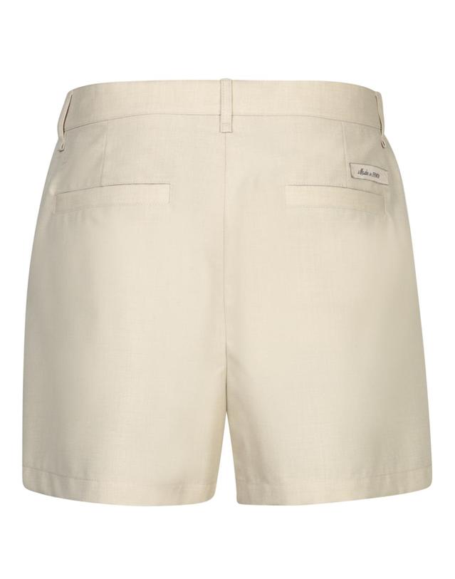 펜디 [해외직구] 26SS Fendi 베이지 테일러드 숏츠 featuring side 앤 back 포켓, with 집 앤 button 클로저 FB0978AR8TF1MTE TP572884614 착용컷