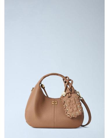 [해외직구] 26 FW 가니 여성 호보 미니 핸드백 gan0265049bei
