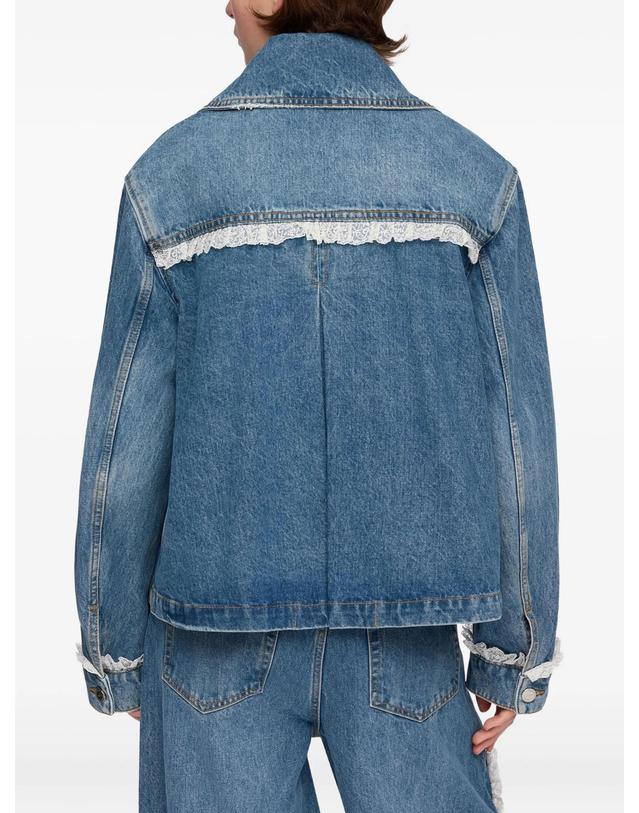 가니 [해외직구] 가니 jacket in rigid denim 12127969771784 TP724638986 착용컷