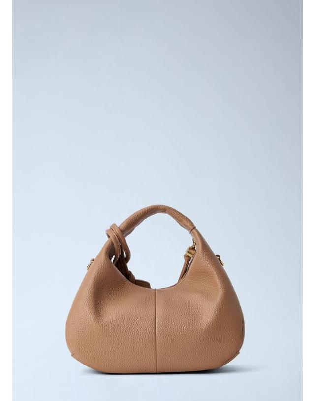 가니 [해외직구] 26 FW 가니 여성 Hobo Mini Handbag gan0265049bei 착용컷