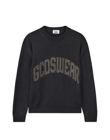 [해외직구] 26 FW GCDS 스터드 장식 로고 프린트 스웨터 C2MWQF135K155 TP457240992