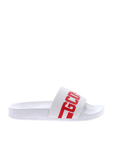 [해외직구] 19SS 지씨디에스 Cc 로고 슬라이드 CC94U10216BIANCO TP575629166