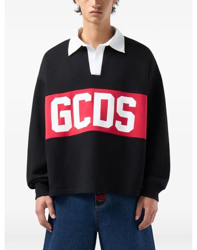 지씨디에스 [해외직구] 26 FW GCDS 로고 프린트 긴소매 스웨트셔츠 Z0MLQD216F245 TP458870890 착용컷