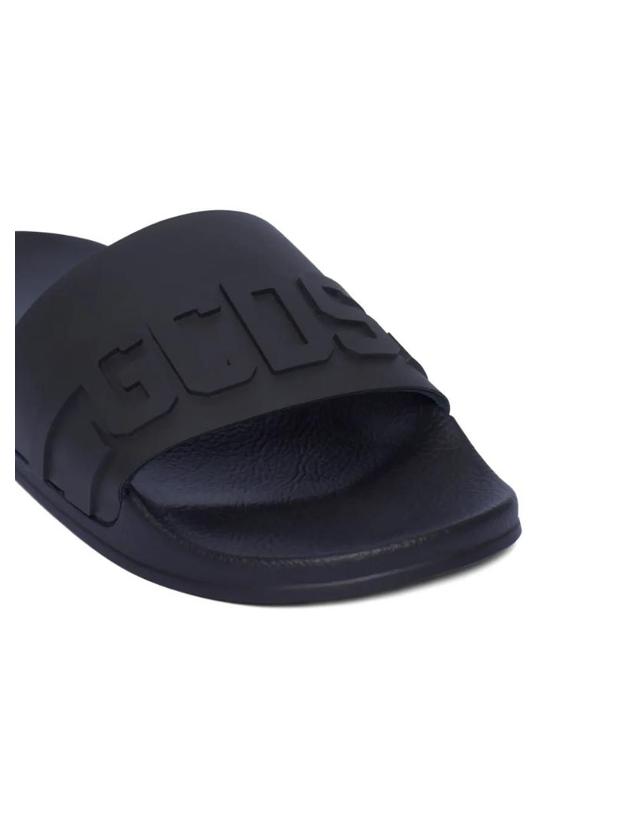 지씨디에스 [해외직구] 26 FW GCDS 아딜레트 엠보스드 로고 슬라이더 샌들 B1EU4901AG8 TP459156296 착용컷