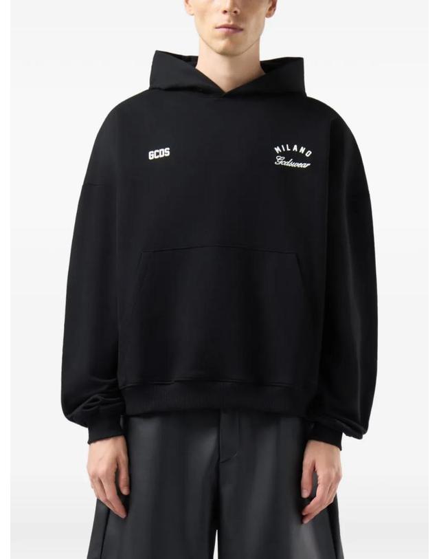 지씨디에스 [해외직구] 26 FW GCDS 로고 프린트 드로스트링 후드티 Z0MLQE213F245 TP459382594 착용컷
