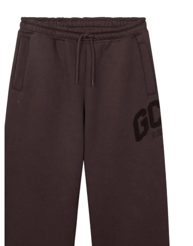 지씨디에스 [해외직구] 26 FW GCDS 로고 프린트 드로스트링 트랙팬츠 C2WWQI328F244 TP459226988 착용컷