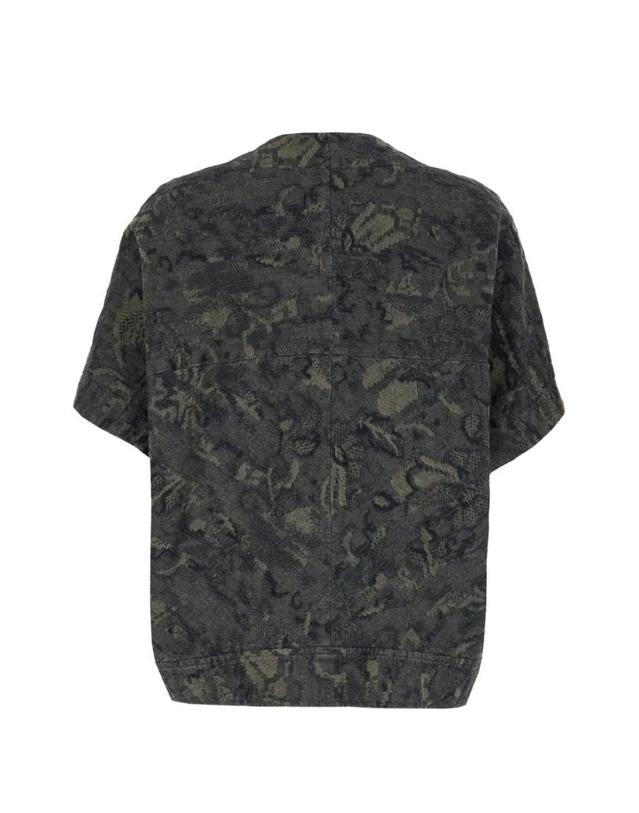조르지오 아르마니 [해외직구] 26 FW 조르지오아르마니 자수 코튼 재킷 GW004072AF29614 TP456790184 착용컷