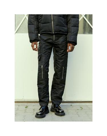 [해외직구] 26 FW 지엠비에이치 남성 Hiba 하이바 지퍼 테크 팬츠 HIBA AW23 BLACK