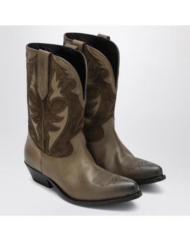 [해외직구] 25FW 골든 Goose Wish Star 레더 카우보이 부츠 GWF00861F00761055319 TP573031068