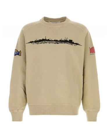 [해외직구] 26FW 골든 Goose Cappuccino 코튼 오버사이즈 스웨트 셔츠 GUP02764P00263015969 TP582129998