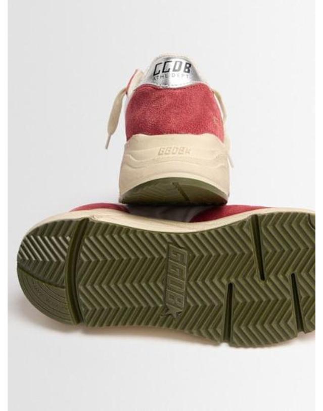 골든구스 [해외직구] 26 FW Golden Goose 여성 러닝 나일론 스니커즈 83I 846036 TP724724088 착용컷