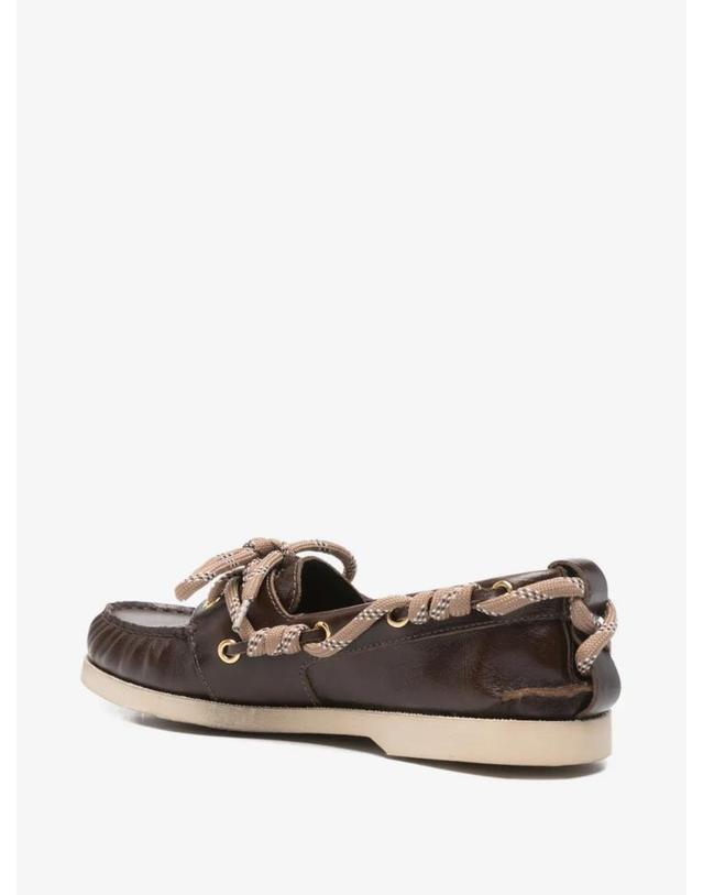 골든구스 [해외직구] 26 FW Golden Goose 글로시 다크 브라운 레더 크루즈 로퍼 GWF00883F00831855381 TP458711719 착용컷