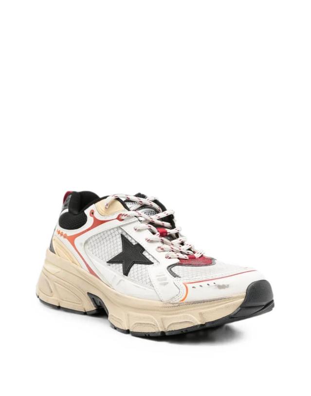 골든구스 [해외직구] 26 FW Golden Goose 라이트스타 스타 패치 스니커즈 GMF00724F008465 TP457438651 착용컷