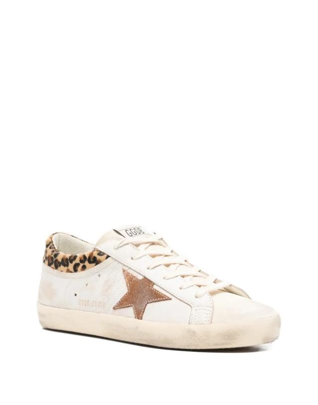 골든구스 [해외직구] 26 FW Golden Goose 슈퍼스타 레오파드 프린트 스니커즈 GWF01042F008167 TP457438604 착용컷