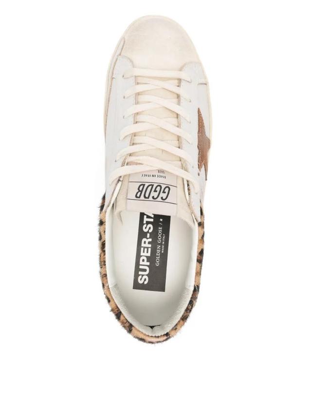 골든구스 [해외직구] 26 FW Golden Goose 슈퍼스타 레오파드 프린트 스니커즈 GWF01042F008167 TP457438604 착용컷