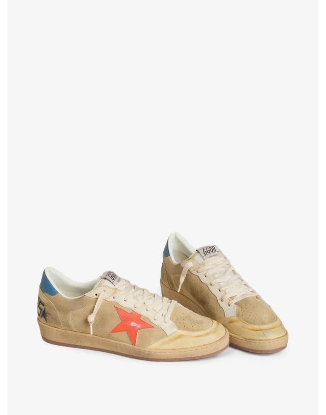 골든구스 [해외직구] 26 FW Golden Goose 볼 스타 스웨이드 레더 스타 앤 나파 힐 탭 스니커즈 GMF00117F007996 TP454717257 착용컷