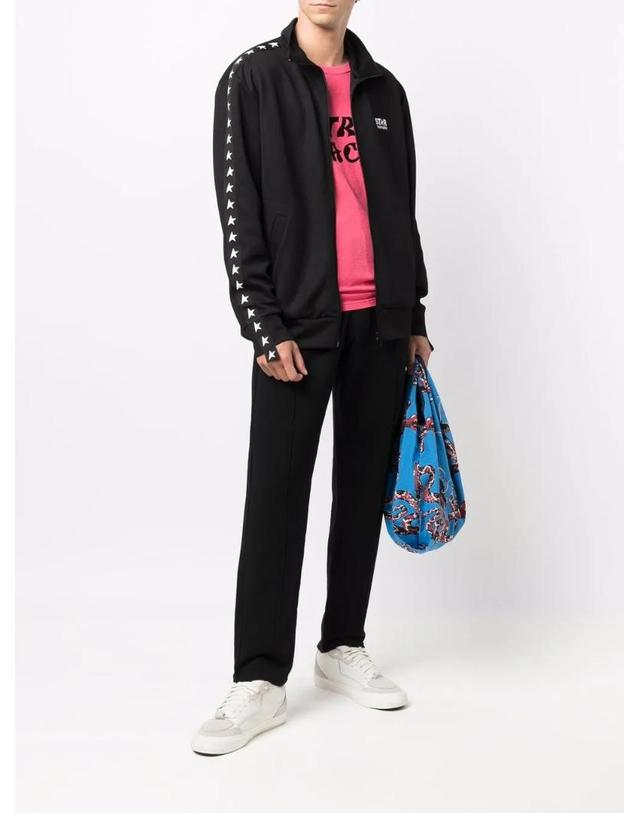 골든구스 [해외직구] 26 FW Golden Goose 스타 프린트 트랙팬츠 GMP00877P000525 TP454741164 착용컷