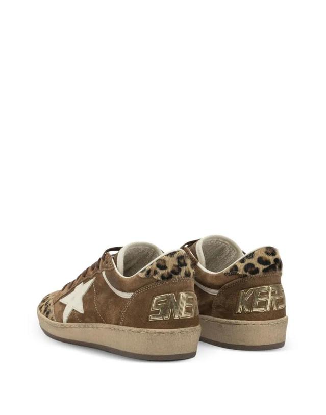 골든구스 [해외직구] 26 FW Golden Goose 볼 스타 레오파드 프린트 스니커즈 GWF00117F008064 TP455226211 착용컷