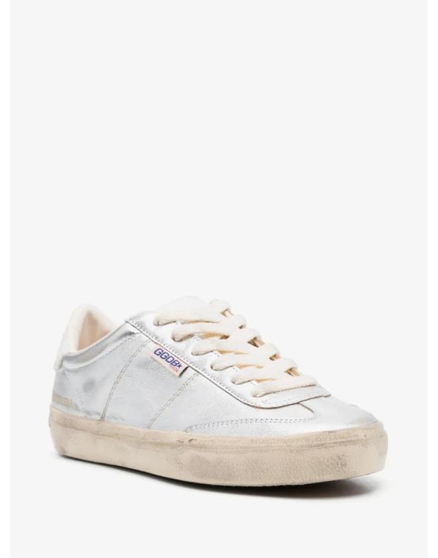 골든구스 [해외직구] 26 FW Golden Goose 소울 스타 메탈릭 가죽 스니커즈 GWF00464F005052 TP456579085 착용컷