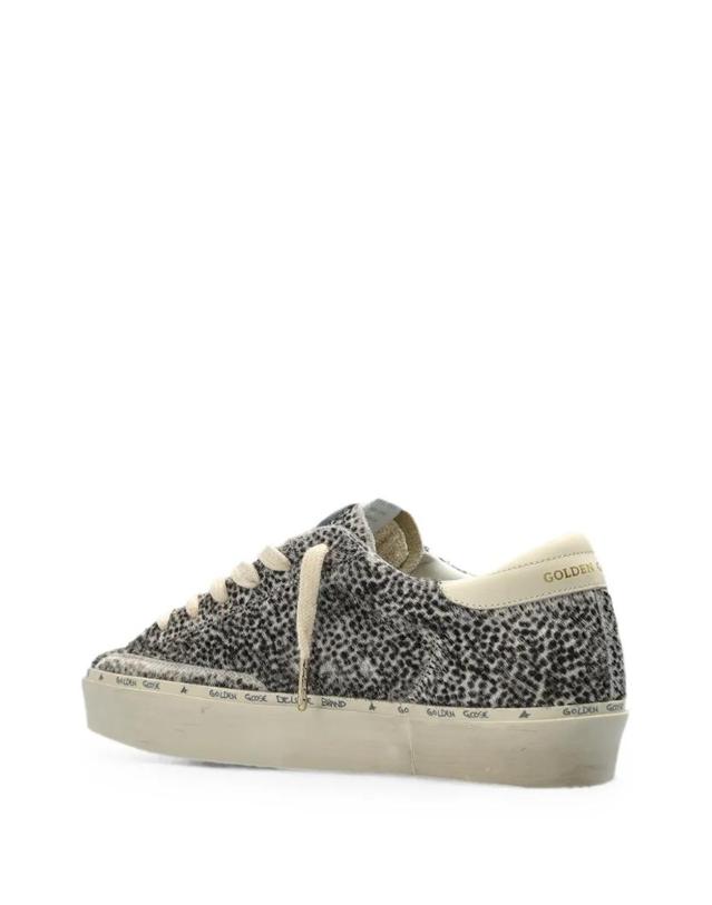 골든구스 [해외직구] 26 FW Golden Goose 레오파드 프린트 하이 스타 스니커즈 GWF00118F008496 TP455152686 착용컷
