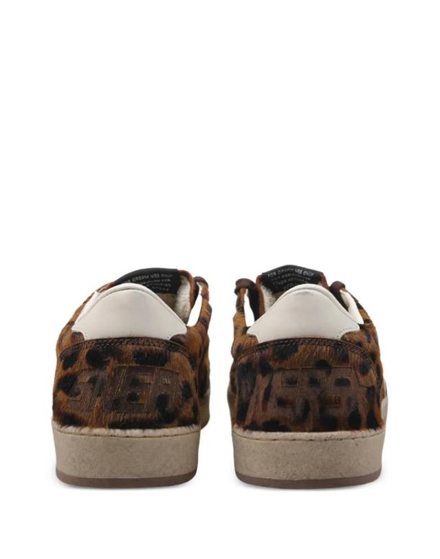 골든구스 [해외직구] 26 FW Golden Goose 볼 스타 레오파드 프린트 스니커즈 GWF00117F008703 TP457490838 착용컷
