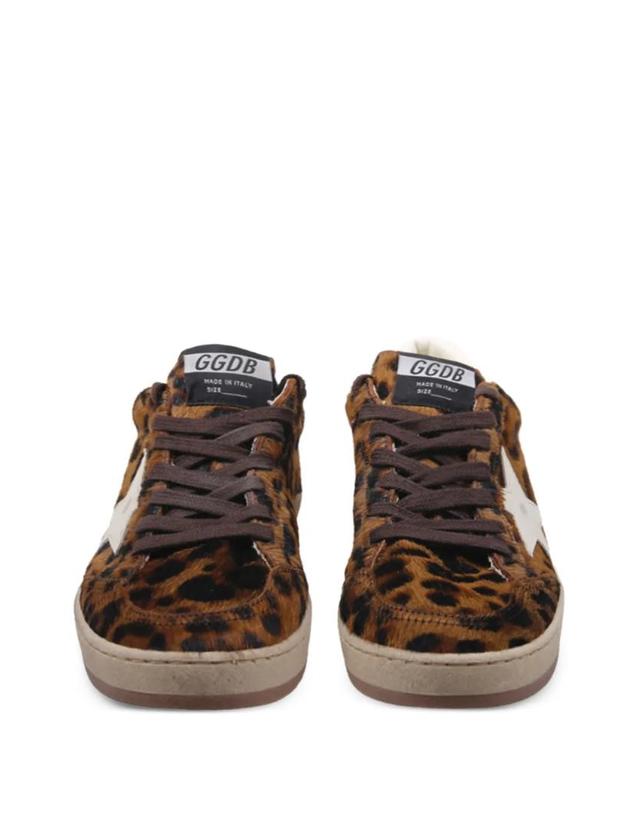 골든구스 [해외직구] 26 FW Golden Goose 볼 스타 레오파드 프린트 스니커즈 GWF00117F008703 TP457490838 착용컷