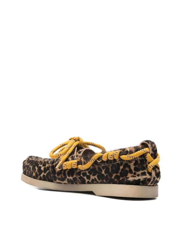 골든구스 [해외직구] Golden Goose Cruise loafers in leopard print pony skin 12188721971464 TP725728820 착용컷