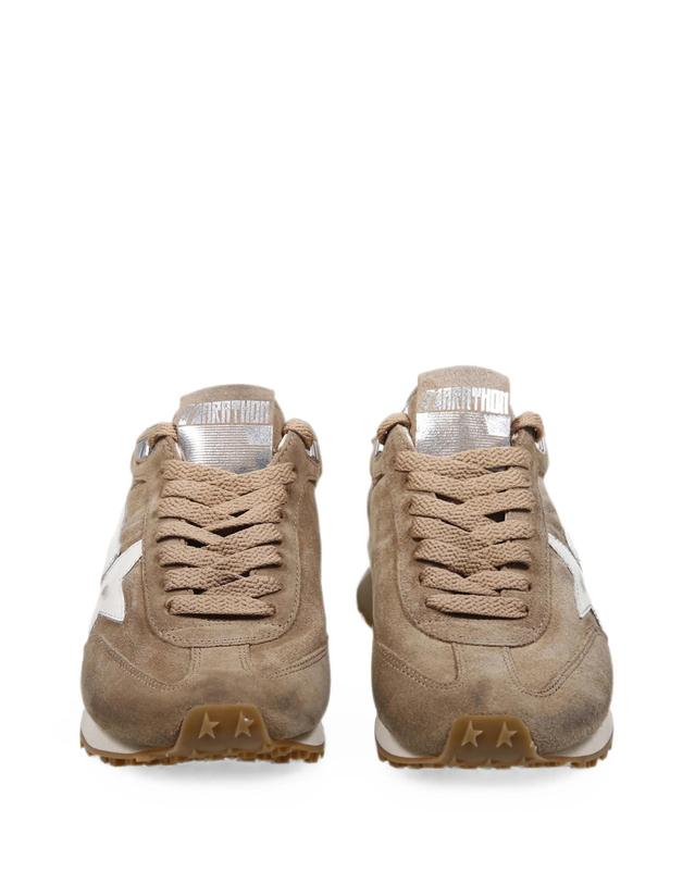 골든구스 [해외직구] Golden Goose Marathon star patch sneakers 12188721938696 TP725729505 착용컷