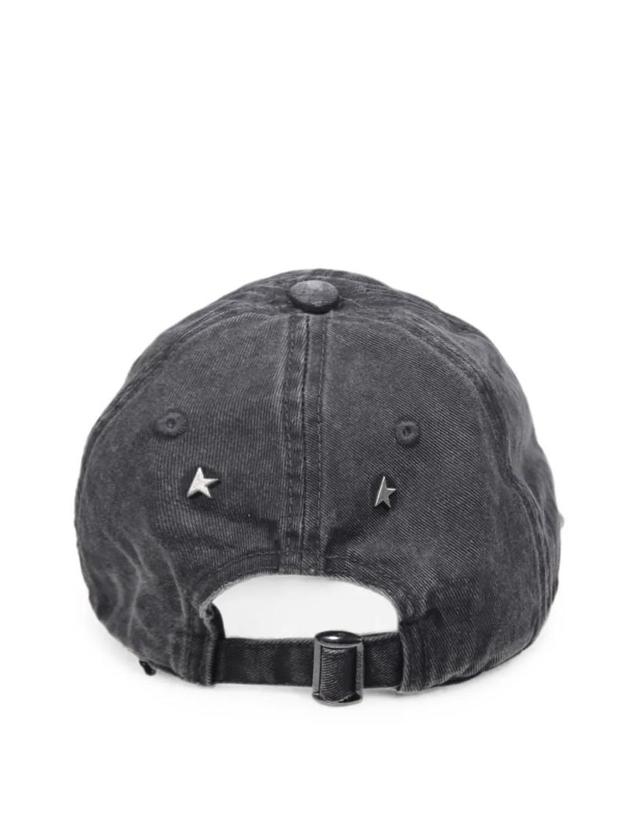 골든구스 [해외직구] 26 FW Golden Goose 로고 아플리케 스타 디테일 베이스볼 캡 모자 GUP02837P002734 TP459022684 착용컷