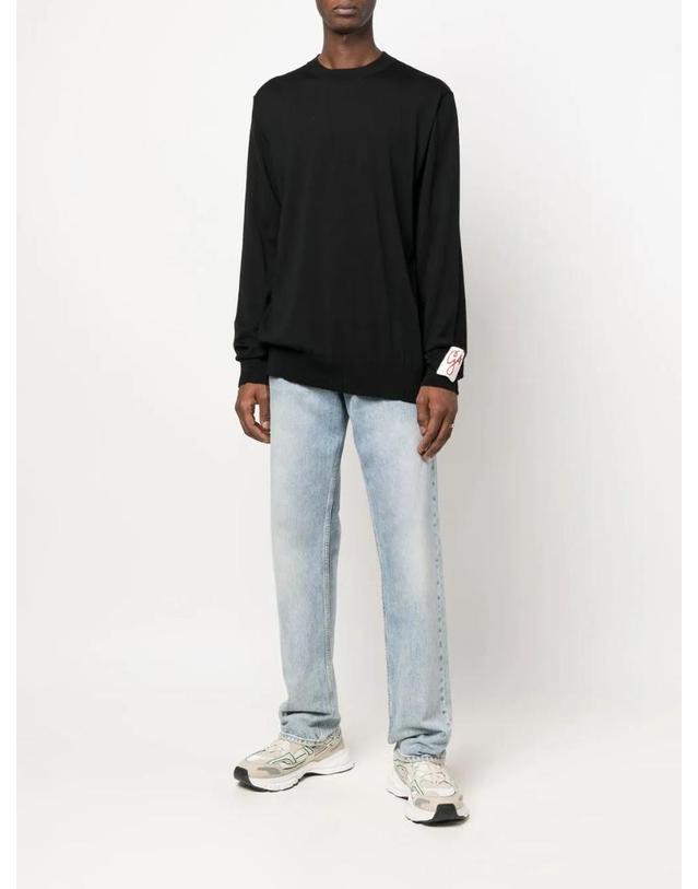 골든구스 [해외직구] 26 FW Golden Goose 버진 울 라운드 넥 스웨터 GMP00947P000665 TP459612178 착용컷