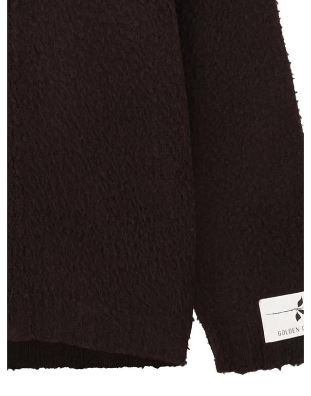 골든구스 [해외직구] 26 FW Golden Goose 카센티노 이펙트 브라운 울 가디건 GUP02832P002681 TP459045259 착용컷