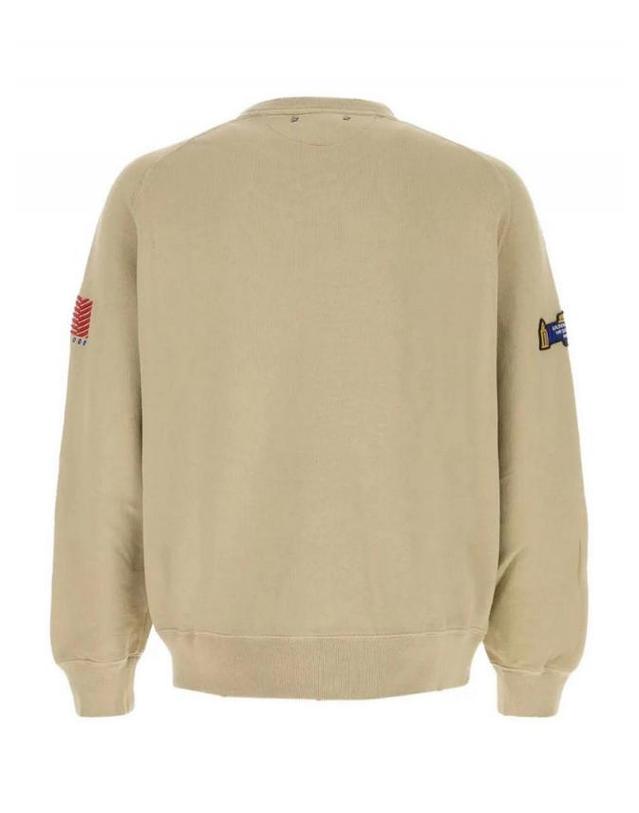 골든구스 [해외직구] 26FW 골든 Goose Cappuccino 코튼 오버사이즈 스웨트 셔츠 GUP02764P00263015969 TP582129998 착용컷