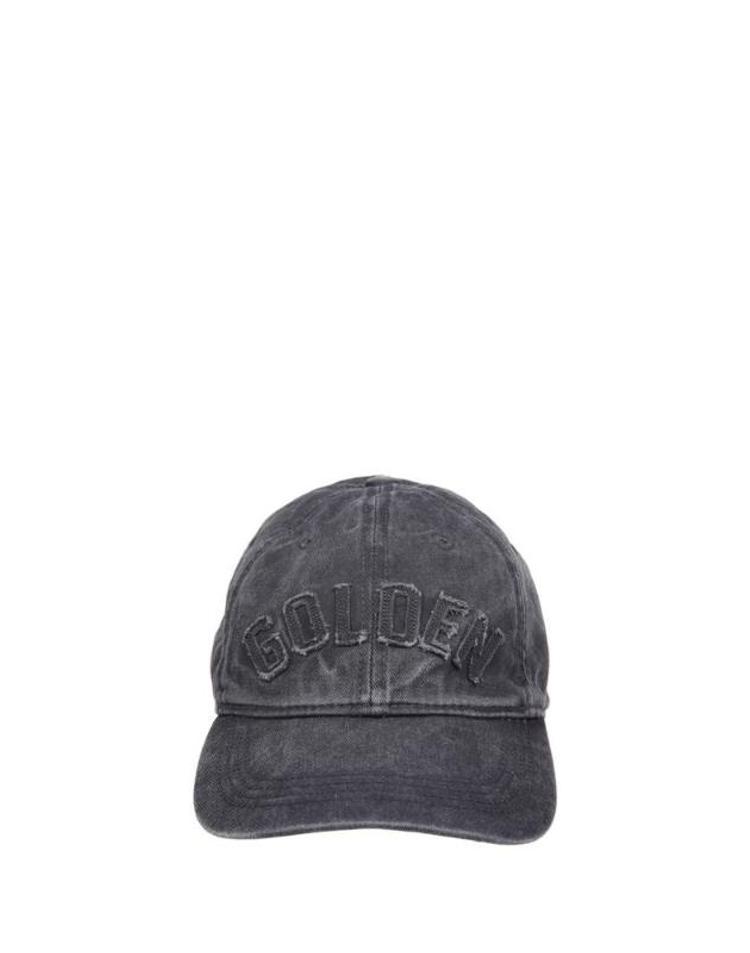 [해외직구] 골든 구스 디럭스 브랜드 로고 디테일 베이스볼 캡 GUP02837P002734 60188ANTHRACITE TP979292257