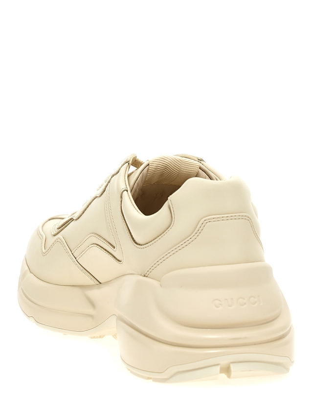 구찌 [해외직구] 구찌 RHYTON TRAINER WITH 로고 500877DRW009522 TP572892983 착용컷