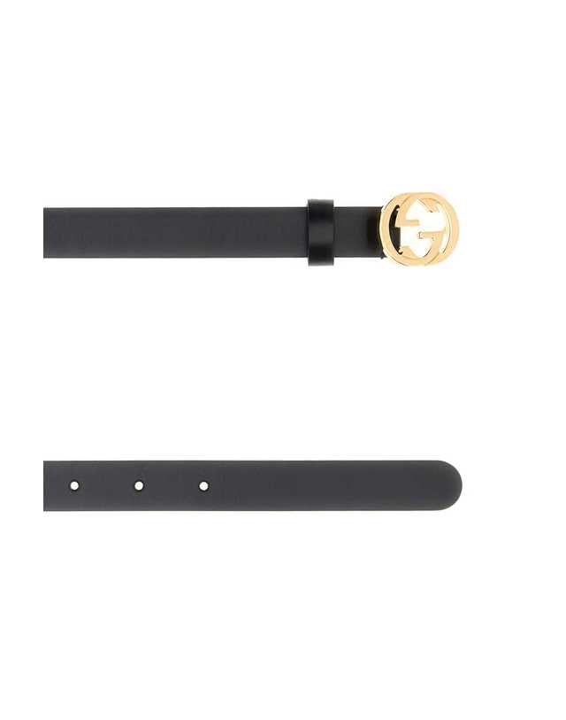 구찌 [해외직구] 구찌 블랙 레더 벨트 864428CVE0G1000 TP575251444 착용컷