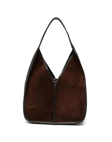 [해외직구] 26 FW 헤레우 칼렐라 스웨이드 패널 숄더 백 CAHOSUWBA26DARKBROWN TP457005473