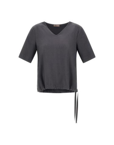 [해외직구] 26 FW 에르노 멜란지 플란넬 리조트 티셔츠 그레이 BL00015DR12652