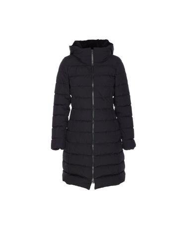 [해외직구] 26 FW 에르노 패디드 후드 롱 코트 블랙 PI002080D12840