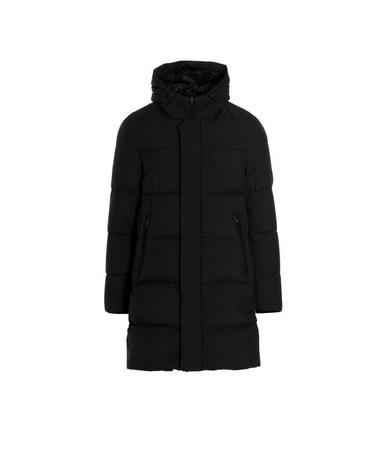 [해외직구] 26 FW 에르노 드로스트링 후드 파카 코트 블랙 PI00245UL11106