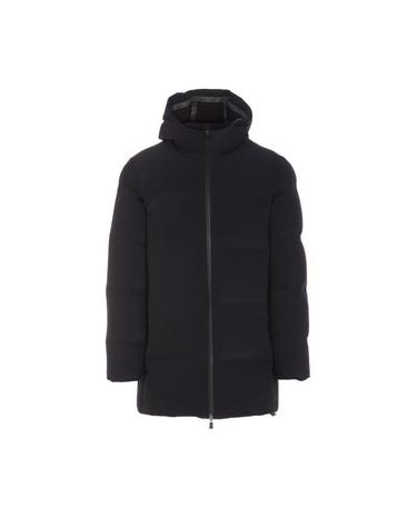 [해외직구] 26 FW 에르노 하이넥라인 드로스트링 패딩 코트 블랙 PI00236UL12590SZ