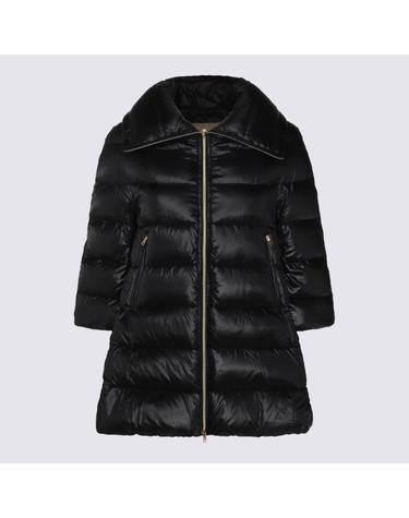 [해외직구] 에르노 블랙 Cleofe 다운 자켓 PI0001DIC12017Z9300 TP573964546