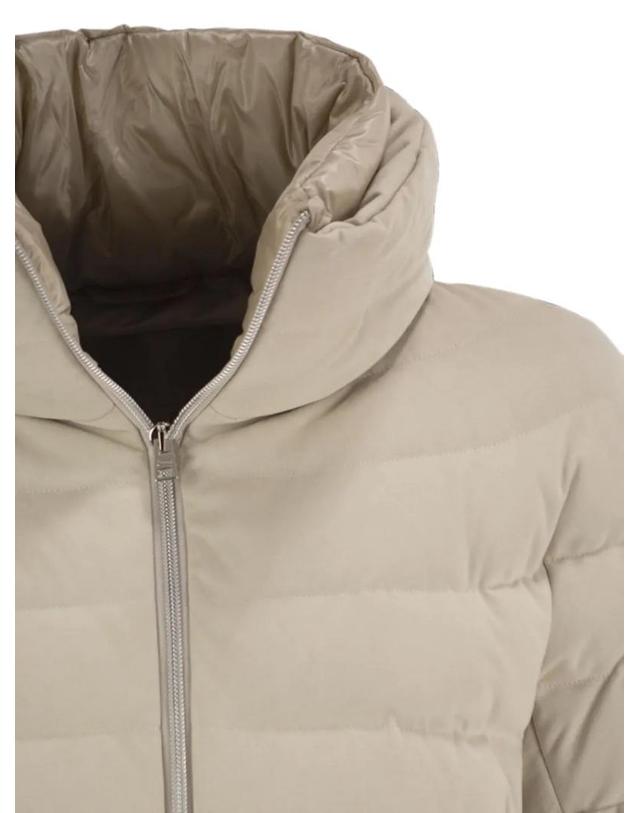 에르노 [해외직구] 26 FW 에르노 카프 스웨이드 이펙트 패딩 재킷 PI00178DR12454 TP459798419 착용컷
