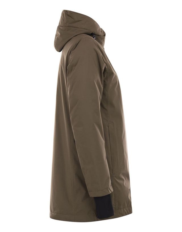 에르노 [해외직구] 25FW 에르노 A shaped 다운 자켓 with 후드, 2 layers PI002078D128407400 TP575524209 착용컷
