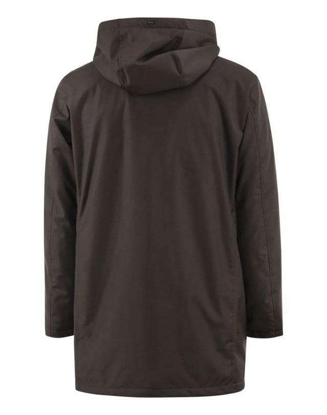 에르노 [해외직구] 26FW 에르노 후드 파카 with 니트 inner 칼라 PI001155U126388800 TP582151383 착용컷