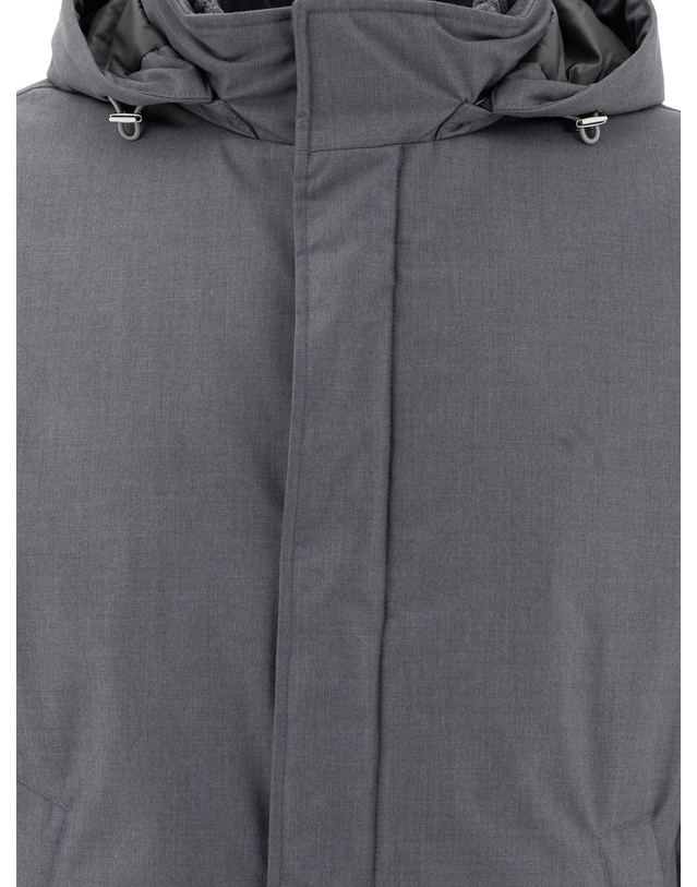 에르노 [해외직구] 25FW 에르노 Grey 폴리에스터 블렌드 다운 자켓 PI001155U126389450 TP572921561 착용컷