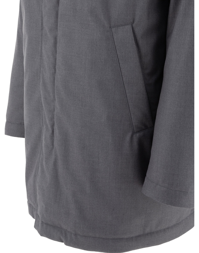 에르노 [해외직구] 25FW 에르노 Grey 폴리에스터 블렌드 다운 자켓 PI001155U126389450 TP572921561 착용컷