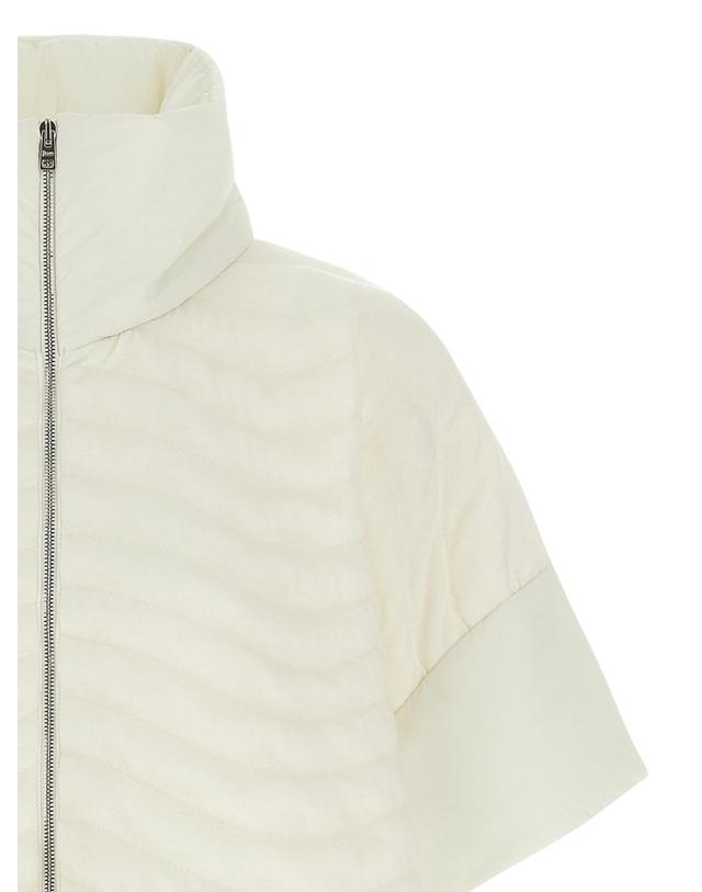 에르노 [해외직구] 25FW 에르노 Resort 판초 In 더블 자카드 니트 JC00027DR560161100 TP572965974 착용컷